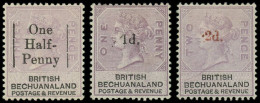 * BECHUANALAND - Poste - 23/25, Très Frais: Surchargés De 1887 - Altri & Non Classificati