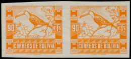 * BOLIVIE - Poste - 234, Paire Non Dentelée: Toucan - Bolivie