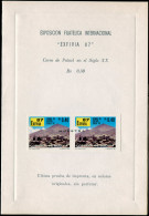 SPE BOLIVIE - Poste - 692, Paire Non Dentelée, Surcharge "Muestra", En Livret Officiel Des Postes: Mont Potosi - Bolivië