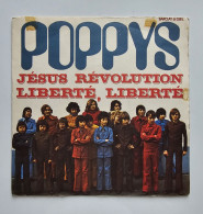 45T POPPYS : Jésus Révolution - Autres - Musique Française