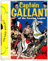 C1 Captain Gallant Of The FOREIGN LEGION 1955 HEINZ Comic TBE Legion Etrangere PORT INCLUS FRANCE - Other Publishers