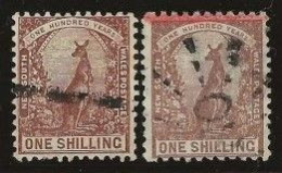 New South Wales      .   SG    .   258   2x      .   O      .     Cancelled - Used Stamps