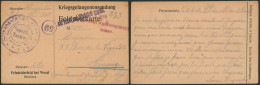 Guerre 14-18 - Feldpostkarte "Kriesgefangenensendung" (Camp De Wesel, 1917) + Gepruft Taxfrei (6e Armée) > Tourcoing - Guerra Del 1914-18