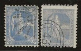New South Wales      .   SG    .   265  2x      .   O      .     Cancelled - Used Stamps
