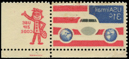 ** ETATS UNIS - Poste Aérienne - 84, Cdf, Impression Recto-verso, Superbe: 13c. Avion - Altri & Non Classificati