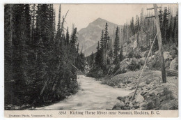 Kicking Horse River Near Summit, Rockies B.C.. - Trueman Photo 3263 - Otros & Sin Clasificación