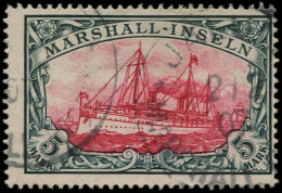 * MARSHALL - Poste - 25, Oblitération "Jaluit 2/2/07": 5m. Paquebot - Marshalleilanden