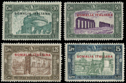 ** SOMALIE ITALIENNE - Poste - 135/38, Complet (Sas. 140/43) - Somalië