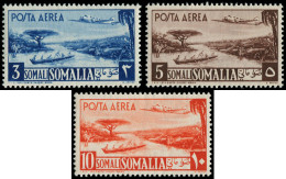 ** SOMALIE ITALIENNE - Poste Aérienne - 38/40, Complet (Sas. A9/11) - Somalie