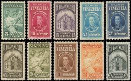 * VENEZUELA - Poste - 190/99, Complet 10 Valeurs (190/3 + 198/9 **) - Venezuela