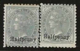 New South Wales      .   SG    .   266  2x    .   *      .     Mint-hinged - Ungebraucht
