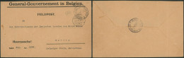 Lettre à En-tête "General Gouvernement In Belgien" (Feldpost) Expédié De Bruxelles (1915) > Berlin - Armada Alemana