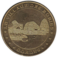 84-0318 - JETON TOURISTIQUE MDP - Gordes - Le Village Des Bories - 2014.4 - 2014