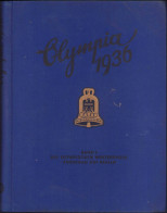 DOC Jeux Olympiques - Lots & Collections - Allemagne, Album De 1936 Contenant 170 Images, Noir Ou Couleur, (cigaretten - - Altri & Non Classificati