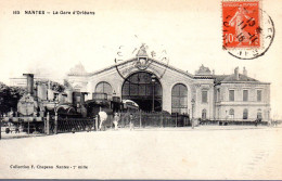 NANTES  -  La Gare D' Orléans  -  Train Beau Plan  -  N° 165 - Nantes