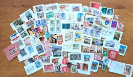 Lot Von 100 Briefmarken Von Sehr Alt Bis Neu Haupts.Luxemburg + Deutschland - Lots & Kiloware (max. 999 Stück)