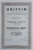 N.V. Griffin - Merksem - 1973 - Maatschappelijk Aandeel - Other & Unclassified
