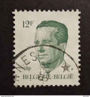 Belgie Belgique - 1984  OPB/COB N° 2113 ( 1 Value ) Koning Boudewijn ' Type Velghe'  Obl. Avennes * - Usados