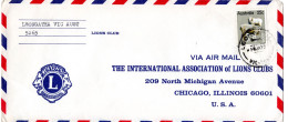 L78954 - Australien - 1970 - 25c Schafe EF A LpBf LEONGATHA -> Chicago, IL (USA) - Otros & Sin Clasificación