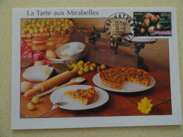 CARTE MAXIMUM CARD LA MIRABELLE OBL ORD HATTEN BAS-RHIN FRANCE - Frutas