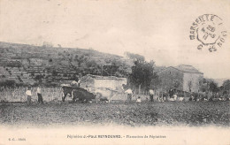 ROSIERES (Ardèche) - Plantation De Pépinières J.-Paul Reynouard - Domaine De Ribeyre-Bouschet - Voyagé 1911 (2 Scans) - Autres & Non Classés