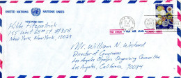 L78956 - UNO New York - 1983 - 20¢ Handel EF A LpBf NEW YORK - ... -> Los Angeles, CA (USA) - Briefe U. Dokumente