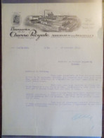 Lettre Avec Gravure Ets " Brasseries De La Chasse Royale " à Auderghem-lez-Bruxelles 1934 - 1900 – 1949