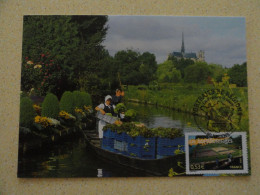 CARTE MAXIMUM CARD LES HORTILLONNNAGES SOMME OPJ AMIENS FRANCE - Geography