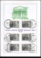 2035 - Oud Justitiepaleis Te Brussel - Souvenir Cards - Joint Issues [HK]