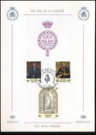 2001/03 - 150 Jaar Dynastie En Parlement - Cartes Souvenir – Emissions Communes [HK]