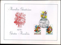 1966/68 - Gentse Floraliën / Floralies Gantoises - Souvenir Cards - Joint Issues [HK]