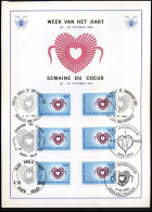 1992 - Week Van Het Hart / Semaine Du Coeur - Cartes Souvenir – Emissions Communes [HK]