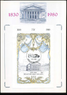 BL55 - 150° Verjaardag Onafhankelijkheid België - Cartes Souvenir – Emissions Communes [HK]