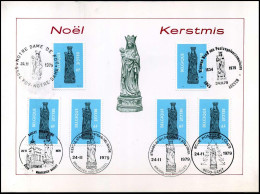 1954 - Kerstmis / Noël - Cartas Commemorativas - Emisiones Comunes [HK]