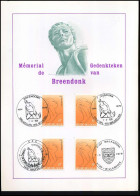 1928 - Gedenkteken Van Breendonk - Cartas Commemorativas - Emisiones Comunes [HK]