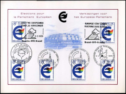1924 - Verkiezingen Voor Het Europese Parlement - Souvenir Cards - Joint Issues [HK]