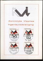 1911 - Konklijke Vlaamse Ingenieursvereniging - Cartas Commemorativas - Emisiones Comunes [HK]