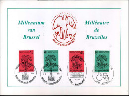1925/26 - Millenium Van Brussel - Cartes Souvenir – Emissions Communes [HK]