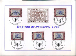 1929 - Dag Van De Postzegel 1979 - Souvenir Cards - Joint Issues [HK]