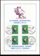 1851 - Internationaal Juriorentoernooi Van De U.E.F.A. - Erinnerungskarten – Gemeinschaftsausgaben [HK]