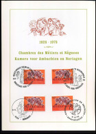 1939 - Kamers Voor Ambachten En Neringen - Souvenir Cards - Joint Issues [HK]