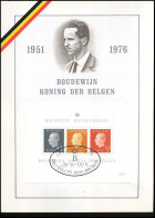 BL50 - Koning Boudewijn / Roi Baudouin - Souvenir Cards - Joint Issues [HK]