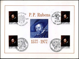 1860 - P.P. Rubens - Cartoline Commemorative - Emissioni Congiunte [HK]