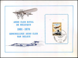 1809 - Koninklijke Aero Club Van België - Souvenir Cards - Joint Issues [HK]