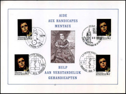 1836 - Hulp Aan Verstandelijk Gehandicapten / Aide Aux Handicapés Mentaux - Souvenir Cards - Joint Issues [HK]