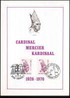 1798 - Kardinaal Mercier - Cartoline Commemorative - Emissioni Congiunte [HK]