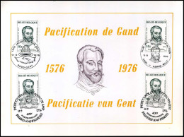 1824 - Pacificatie Van Gent / Pacification De Gand - Erinnerungskarten – Gemeinschaftsausgaben [HK]