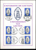 1783 - Universiteit Van Leuven / Université De Louvain - Erinnerungskarten – Gemeinschaftsausgaben [HK]