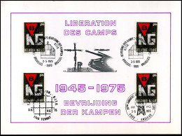 1768 - Bevrijding Der Kampen / Libération Des Camps - Souvenir Cards - Joint Issues [HK]