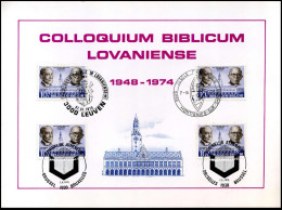 1774 - Colloquium Biblicum Lovaniense - Souvenir Cards - Joint Issues [HK]